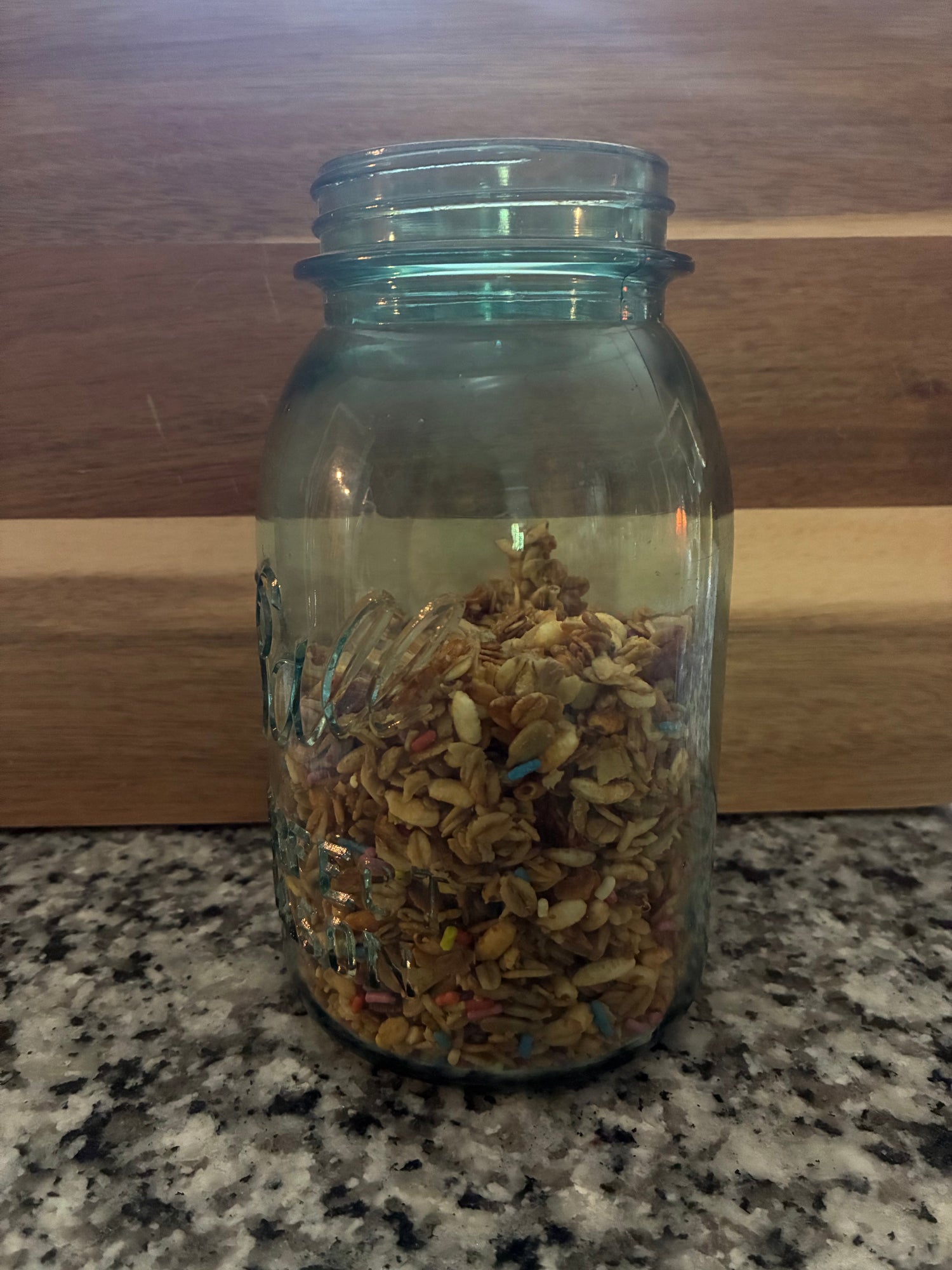 Birthday Cake Granola Chunks