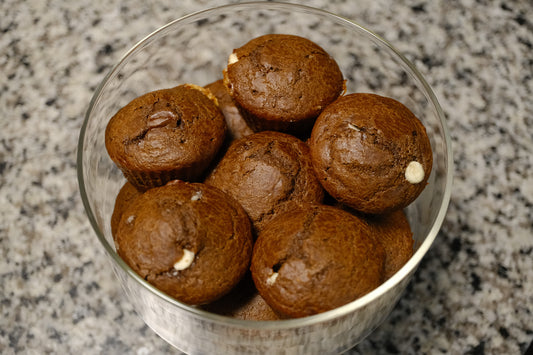 Sourdough Discard Chocolate Muffins